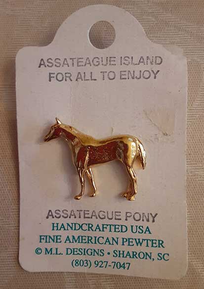 Assateague Island Horse Pin Assateague Island Horse Pin