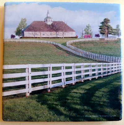 Kentucky Farm Coaster