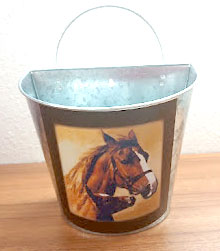 Decorative Vintage Bucket Decorative Vintage Bucket