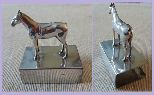 Vintage Horse Matchbox Cover Vintage Horse Matchbox Cover