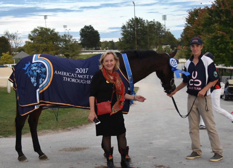 Carolyn Karlsen at the Thoroughbred Makeover 2017 Carolyn Karlsen at the Thoroughbred Makeover 2017