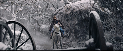 Emma Watson as Belle on Philippe, 2017, photo courtesy of Disney Emma Watson as Belle on Philippe, 2017, photo courtesy of Disney