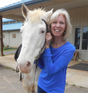 Nancy Bidlack and Sierra - Hoofbeats Therapeutic Riding Center Lexington, VA Nancy Bidlack and Sierra - Hoofbeats Therapeutic Riding Center Lexington, VA
