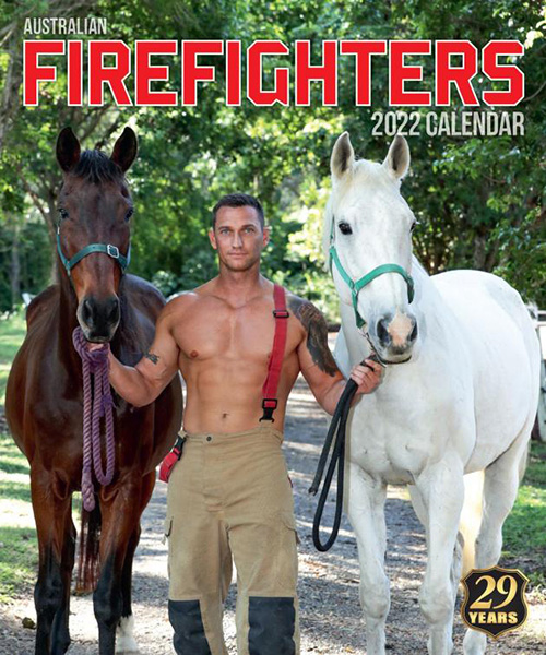 Australian Firefighters 2022 Calendar - Supporting Horse Rescue