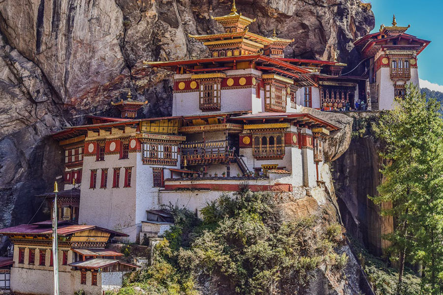 Paro Taktsang in Bhutan Paro Taktsang in Bhutan