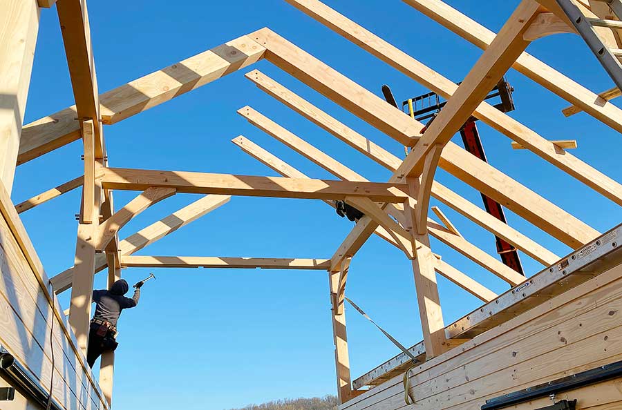 (photos courtesy of Horizon Structures) Working with an experienced modular construction company offers many custom roof options. (photos courtesy of Horizon Structures) Working with an experienced modular construction company offers many custom roof options.