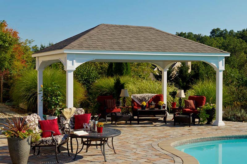 Horizon Structures - Traditional Vinyl Pavilion Horizon Structures - Traditional Vinyl Pavilion