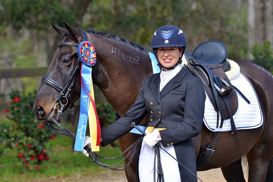 On Jan. 12, Marsha Hartford-Sapp was in West Palm Beach for the USEF awards ceremony with Cobra, who the National Horse of the Year award. On Jan. 12, Marsha Hartford-Sapp was in West Palm Beach for the USEF awards ceremony with Cobra, who the National Horse of the Year award.