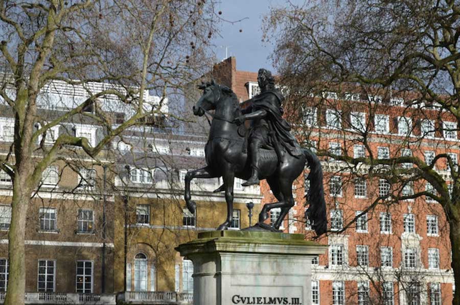 William III, and the mole hill that did for him. William III, and the mole hill that did for him.