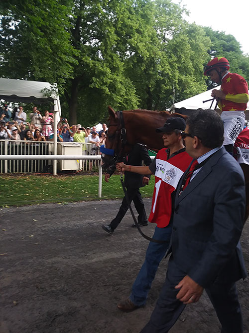 Justify at the Belmont Stakes 2018 Justify at the Belmont Stakes 2018