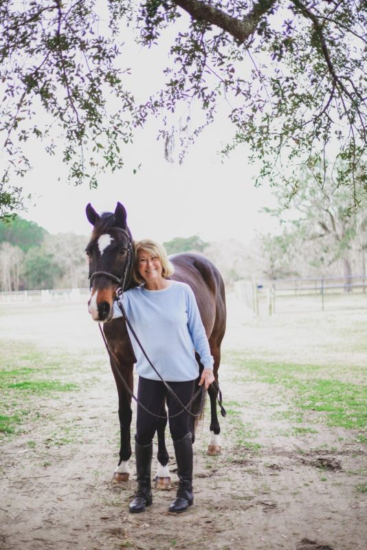 Melinda has loved horses her whole life, but has a special bond with Joon Melinda has loved horses her whole life, but has a special bond with Joon