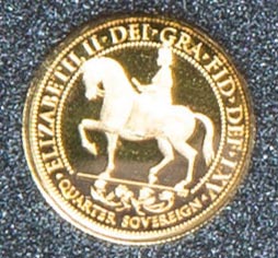 Gold Sovereign Coin Released for Queen's Sapphire Coronation Jubilee Gold Sovereign Coin Released for Queen's Sapphire Coronation Jubilee