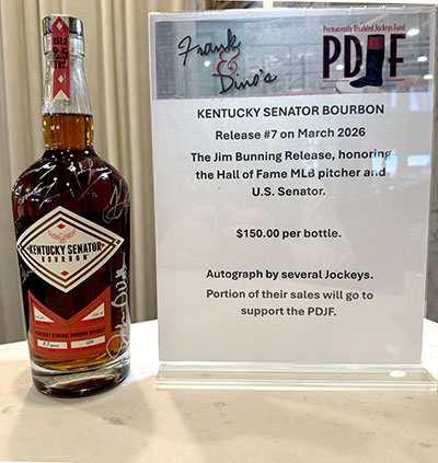 Kentucky Senator Bourbon - The Jim Bunning PDJF Limited Single Barrel Release 