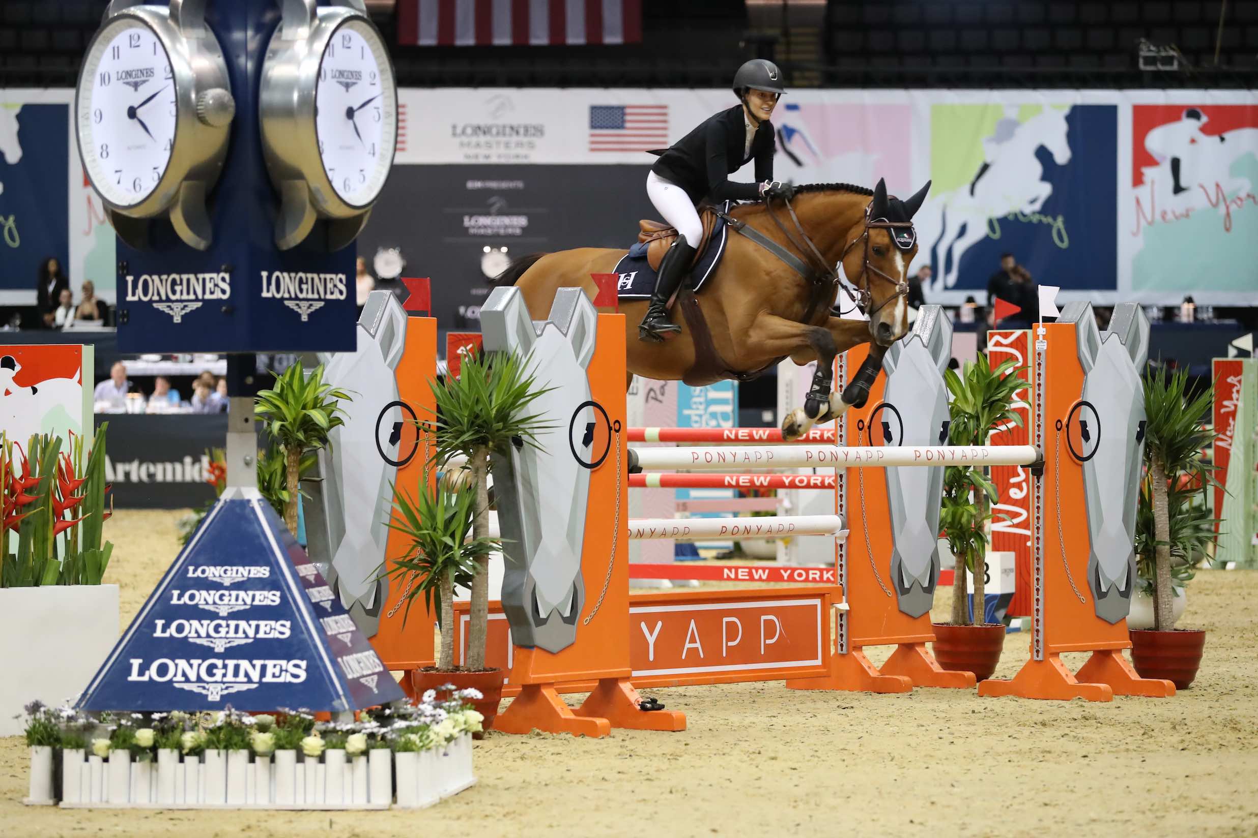 Ariana Rockefeller at the Longines Masters of New York - Photo Credit: Sportfot Ariana Rockefeller at the Longines Masters of New York - Photo Credit: Sportfot