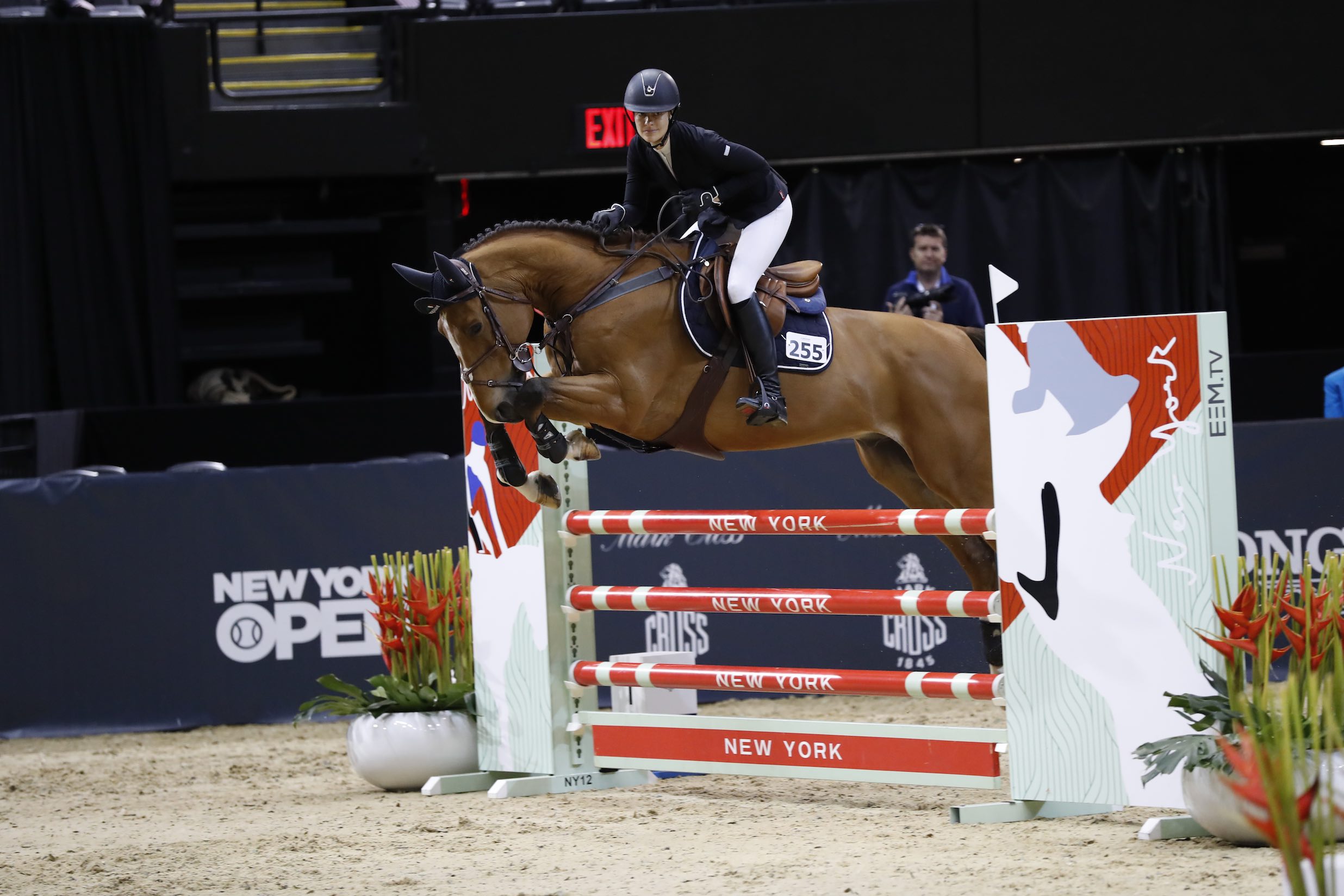 Ariana Rockefeller at the Longines Masters of New York - Credit WorldRedEye for EEM Ariana Rockefeller at the Longines Masters of New York - Credit WorldRedEye for EEM