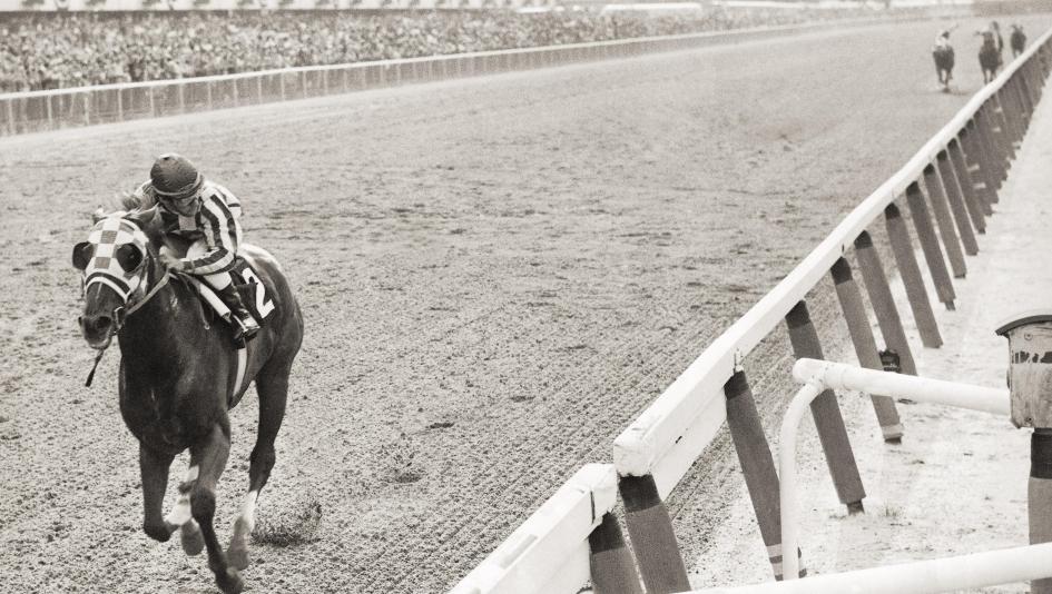 Secretariat's historic 1973 Belmont Stakes victory. (Bob Coglianese/BloodHorse)